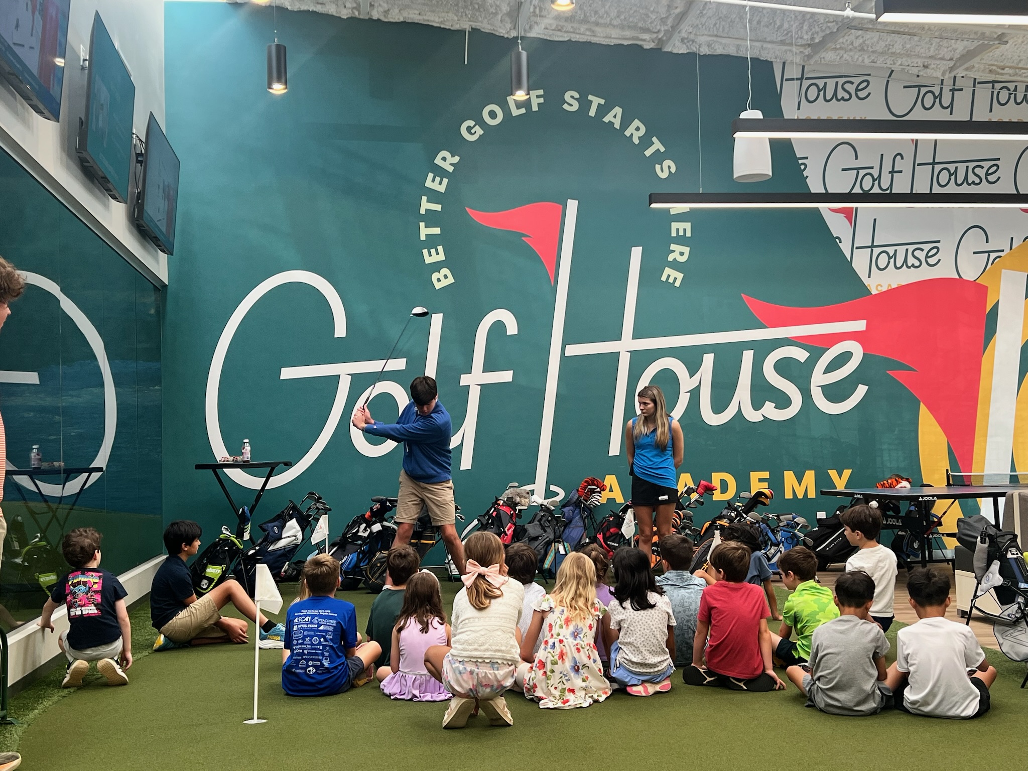 Summer camp at Golf House Academy