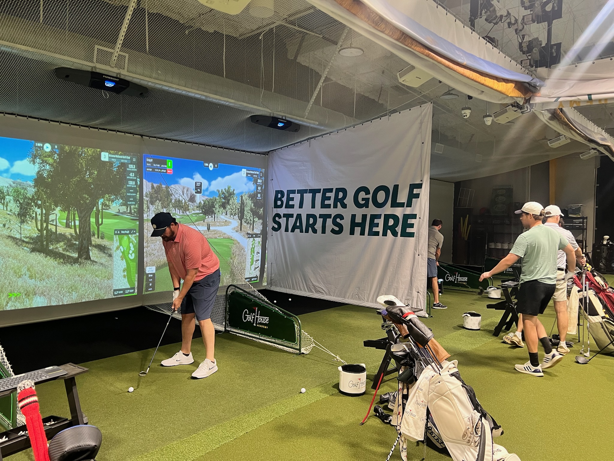 Golf House Academy coaching